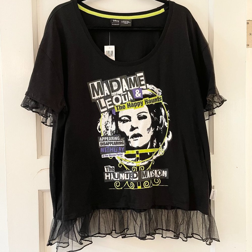 NWT Disney The Haunted Mansion Madame Leota Women’s T Shirt 1X
